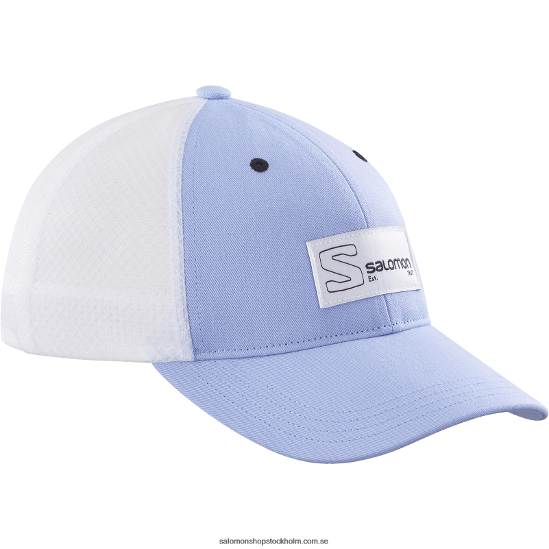 Salomon lugn/vit böjd keps för män - lastbilschaufför T82RP436