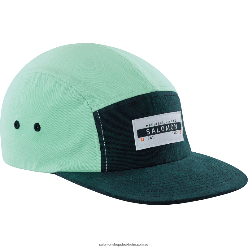 Salomon strandglas/svart herrmössa - fem panel T82RP451