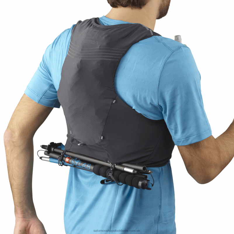 Salomon ebenholts löparväst för män med kolvar ingår - adv skin 5 T82RP356