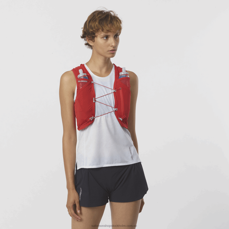 Salomon gojibär/ebenholts löparväst för män med kolvar ingår - adv skin 5 T82RP320