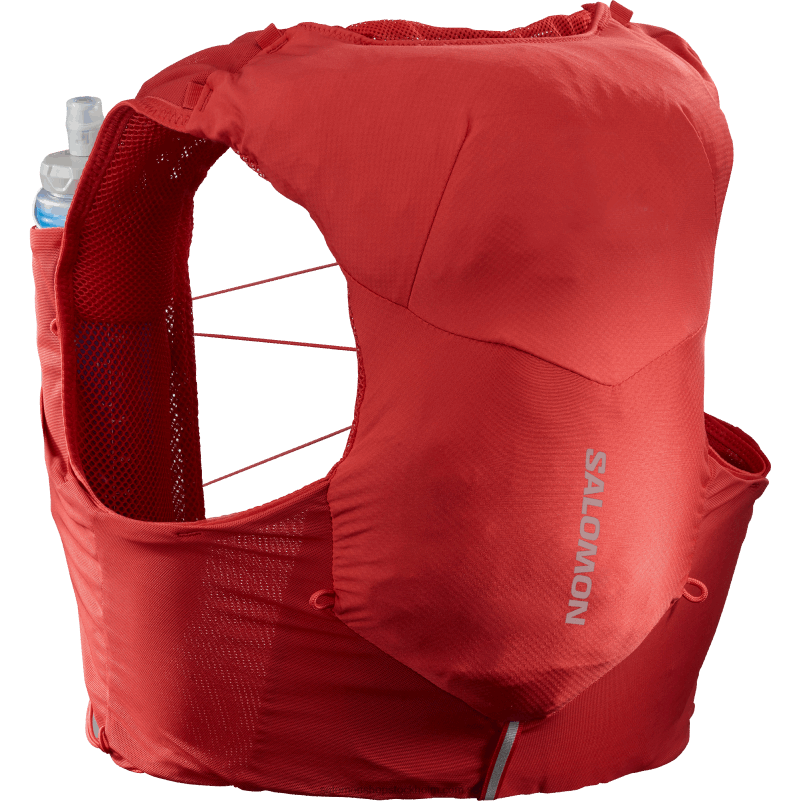 Salomon gojibär/ebenholts löparväst för män med kolvar ingår - adv skin 5 T82RP320