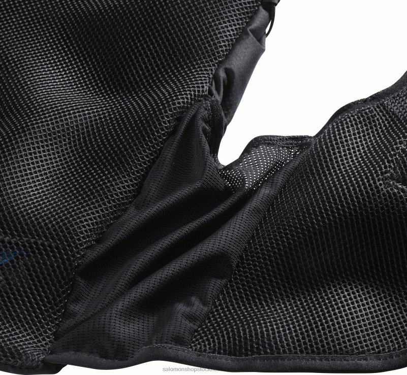 Salomon svart löparväst för män med kolvar ingår - adv skin 12 T82RP354