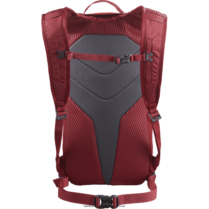 Salomon aura orange/cykelröd vardagsväska för män - banbrytare 10 T82RP361