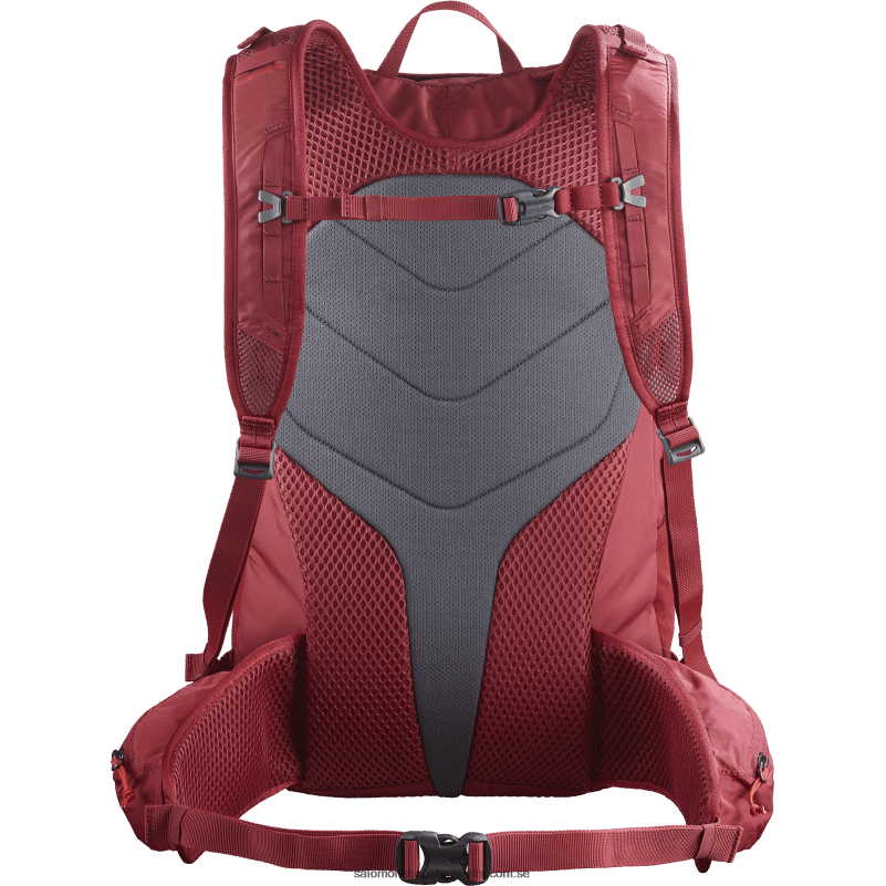Salomon aura orange/cykelröd vardagsväska för män - banbrytare 30 T82RP366