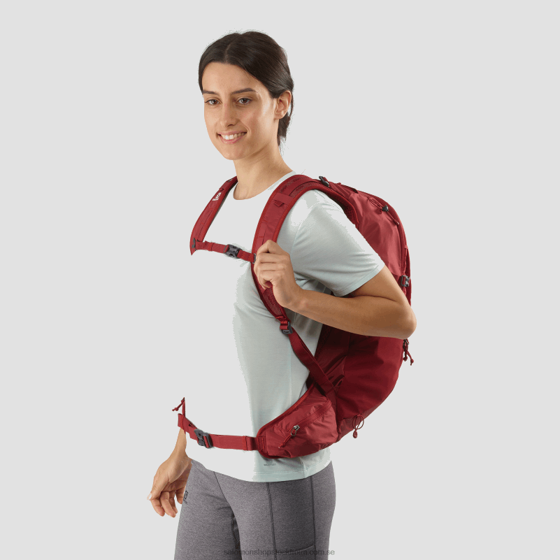 Salomon chilipeppar/röd dahlia/ebenholts vardagsväska för män - banbrytare 30 T82RP367