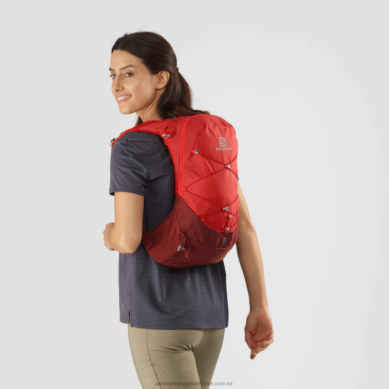 Salomon gojibär/madderbrun vandringsväska för män - xt 10 T82RP1207