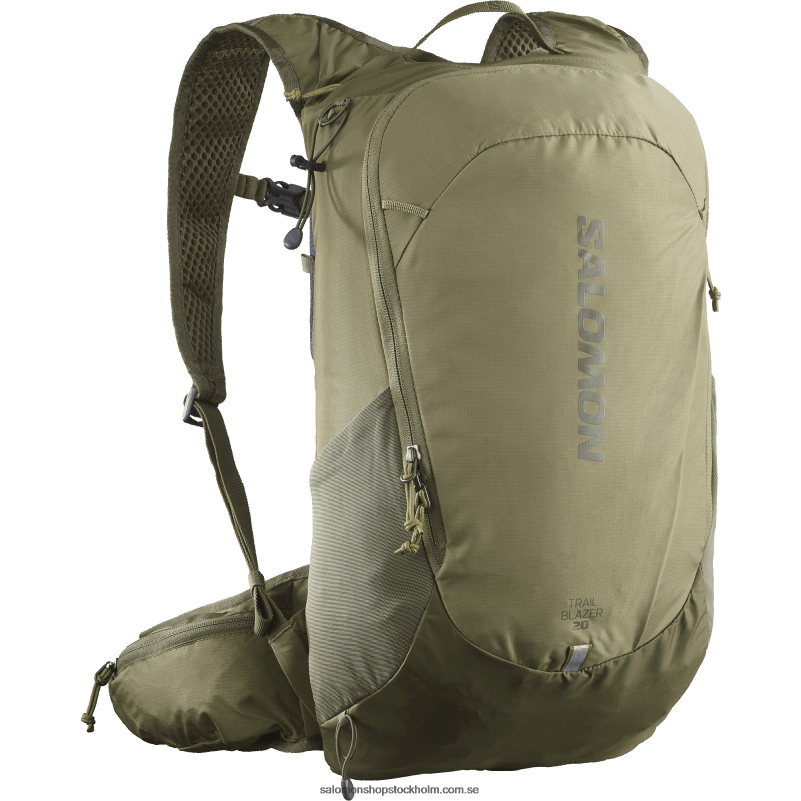 Salomon martini oliv/olivnatt/ebenholts vardagsväska för män - banbrytare 20 T82RP374