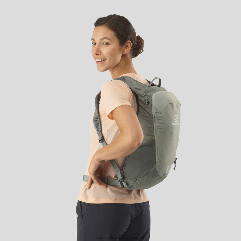 Salomon smidesjärn/sedona salvia vardagsväska för män - banbrytare 10 T82RP364