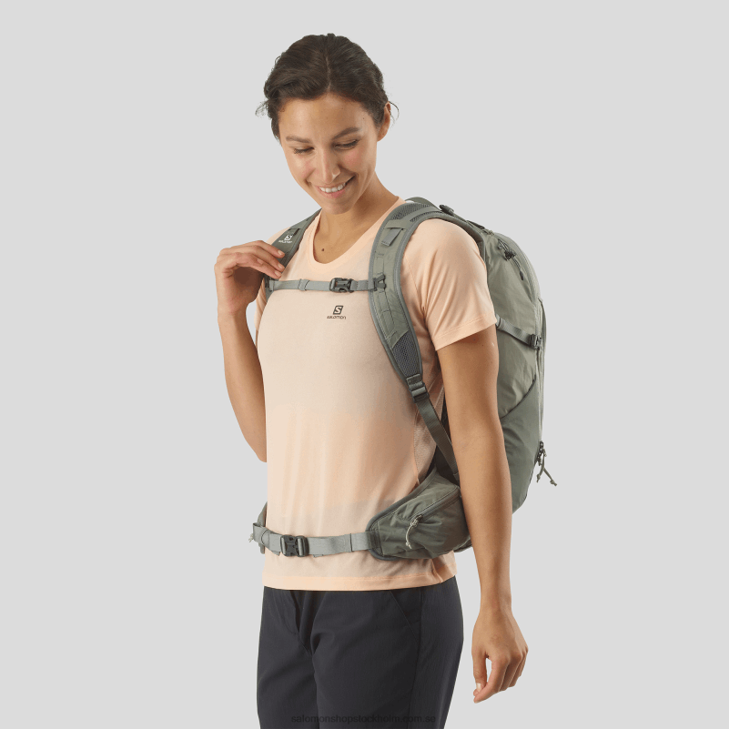Salomon smidesjärn/sedona salvia vardagsväska för män - banbrytare 30 T82RP368