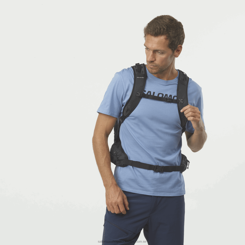Salomon svart vardagsväska för män - banbrytare 30 T82RP371