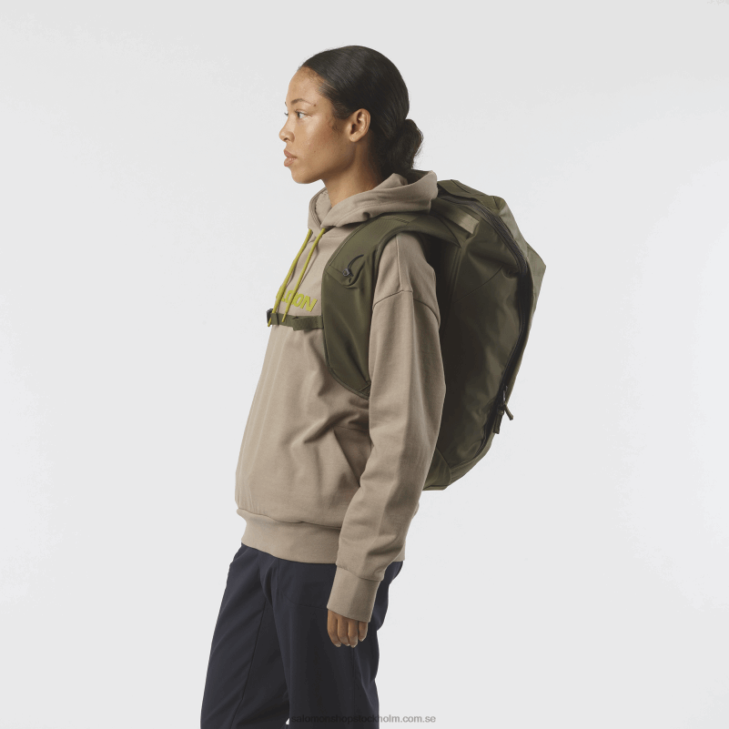 Salomon martini oliv/oliv natt åkpåse för män - outlife pack 20 T82RP404