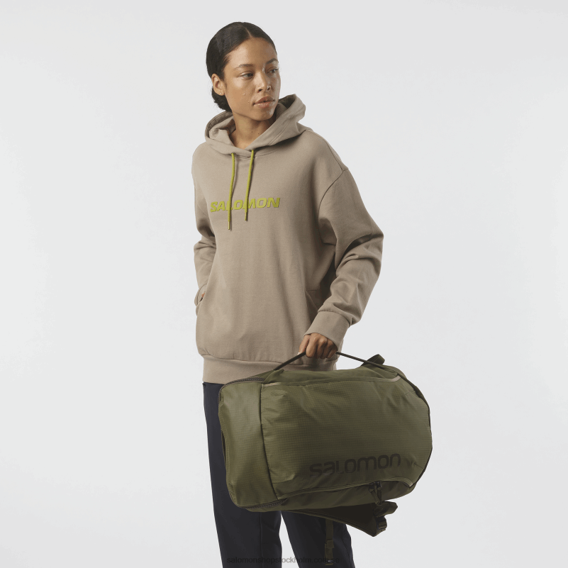 Salomon martini oliv/oliv natt åkpåse för män - outlife pack 20 T82RP404