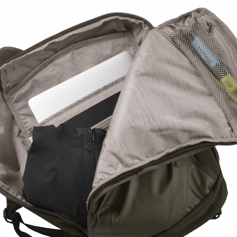Salomon martini oliv/oliv natt åkpåse för män - outlife pack 20 T82RP404