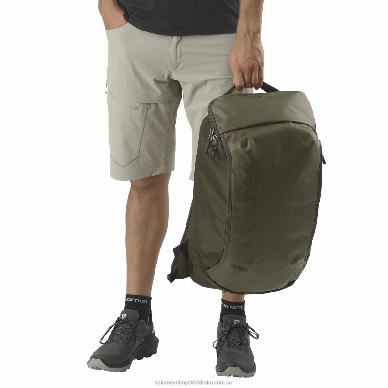 Salomon martini oliv/oliv natt åkpåse för män - outlife pack 20 T82RP404
