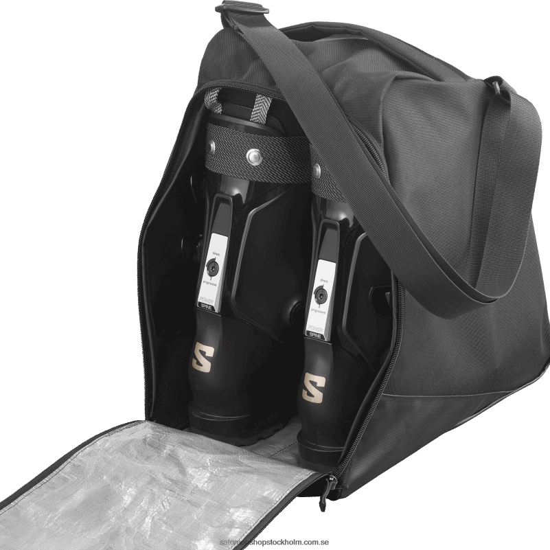 Salomon svart pjäxväska för män - original väska T82RP409